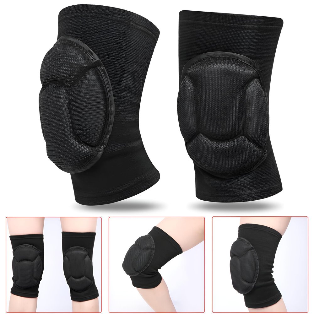 JacobsParts 1 Pair Protective Knee Pads Sleeve, Anti-Collision, Unisex For Sports, Construction, Gardening, Flooring