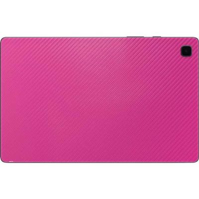 Skinit Decal Tablet Skin Compatible with Galaxy Tab A7 (2021) - Pink Carbon Fiber Specialty Texture Material Design