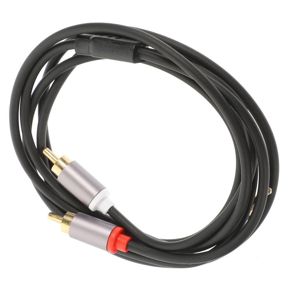 OSALADI Audio Cable Splitter for Home Theater and Mobile Devices Sleek Design Compatibility