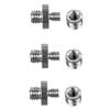 Uonlytech 9pcs Tripod Screw Adapter Camera and Phone Mounts Includes Light Stand Screws for Versatile Photography Setup view 1