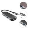 OSALADI Type Multifunction Hub Adapter Card Reader Converter for Laptops Lightweight Design USB Ports for and Other Devices view 3