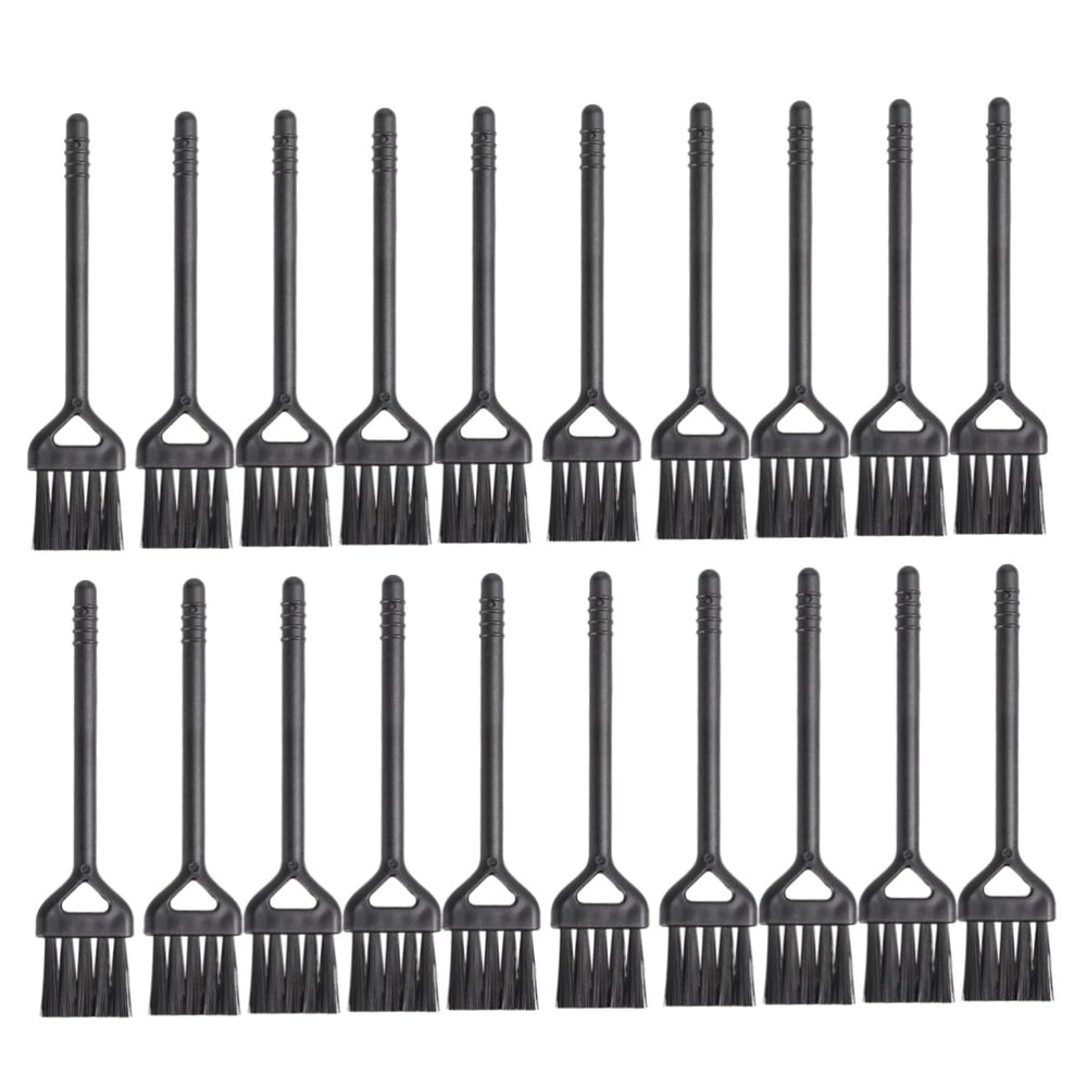 LALAFINA 20pcs Small Brush Dedusting Brush for Paint Keyboard Lightweight Cleaning Tool