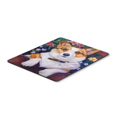 Can I Help You Corgi Mouse Pad Hot Pad or Trivet