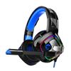 Uonlytech Led Gaming Headset with RGB Marquee Lights Surround Sound Comfortable Earmuffs Noise-canceling Microphone for Gamers view 1