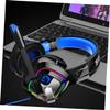 Uonlytech Led Gaming Headset with RGB Marquee Lights Surround Sound Comfortable Earmuffs Noise-canceling Microphone for Gamers view 4