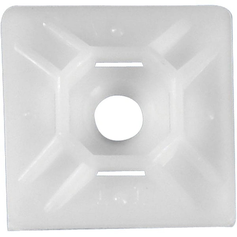 0.75 x 0.75 in. Natural Cable Tie Mounts