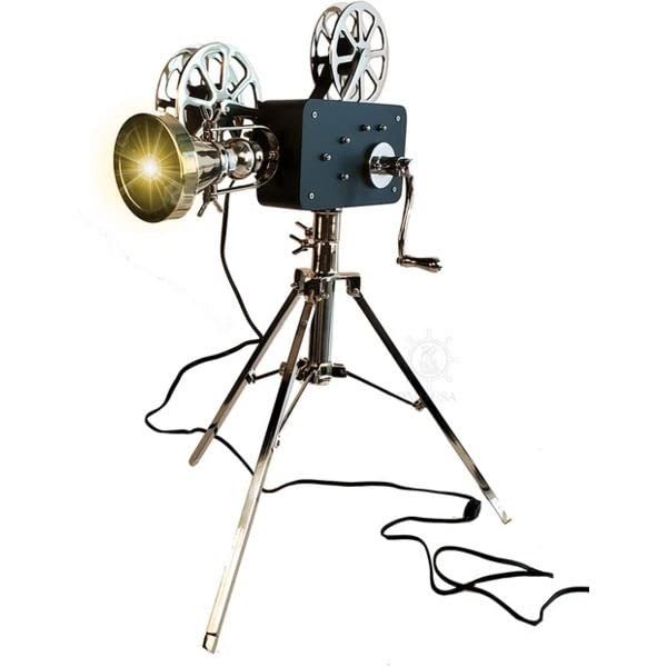 212 Main Aluminum Display Movie Projector Lamp