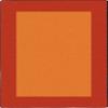 All Around Rectangle Classroom Carpet Orange - 5 ft. 4 in. x 7 ft. 8 in. view 1