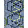 1985B Double Helix Carpets in Emerald Nylon view 1