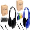 36 Pack Bundle Headphones for Classroom, Pack of 24 Wired Mixed Color Headphones and Pack of 12 Black Color School Headphones With Microphones for Elementary to College Students (36 Headphones Bundle) view 1