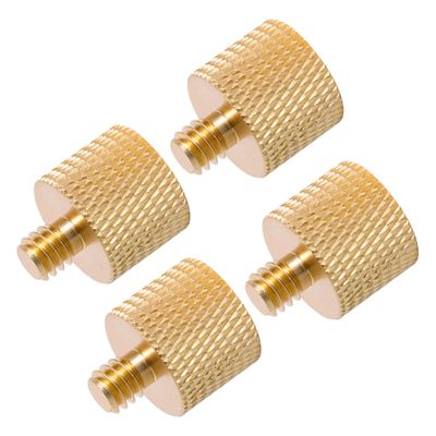 ARTIBETTER 4Pcs Female to Male Camera Screw Adapter Thread Converter for DSLR Tripod and Light Stand Mounts Lightweight and Portable Camera Mount Accessories