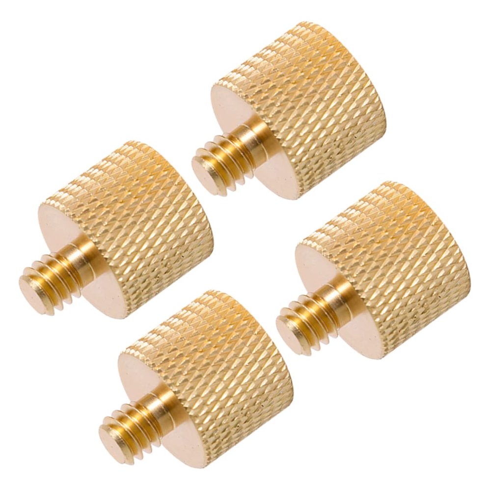 ARTIBETTER 4Pcs Female to Male Camera Screw Adapter Thread Converter for DSLR Tripod and Light Stand Mounts Lightweight and Portable Camera Mount Accessories