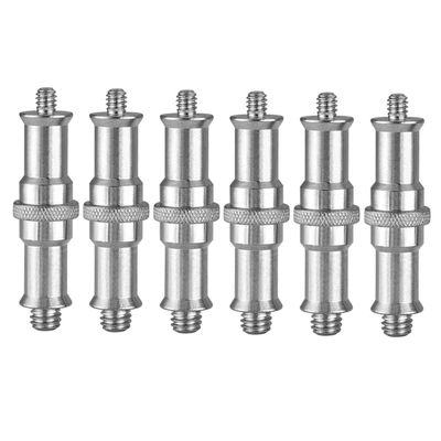 ARTIBETTER 6pcs Light Stand Screw to Thread Screw Adapter Camera Adapter Converter