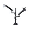 212 Main 32 in. Desk Mount Dual Monitor Arm Matte Black view 1