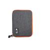 OSALADI Electronic Organizer Bag for Travel USB Cable Pouch Compact Lightweight Grey view 1