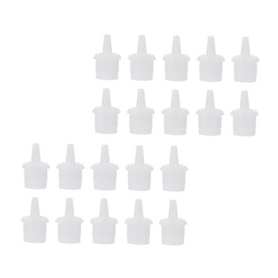 minkissy 60pcs Eyelash Grafting Bottle Plugs Durable Caps for Eyelash Glue Bottles Prevents Glue Spillage for Extensions and Makeup Applications