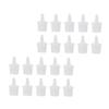 minkissy 60pcs Eyelash Grafting Bottle Plugs Durable Caps for Eyelash Glue Bottles Prevents Glue Spillage for Extensions and Makeup Applications view 1