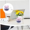 Uonlytech Portable Desk Vacuum Mini Handheld Vacuum Cleaner for Office Computer Car Long Battery Life view 2