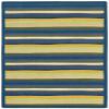 Yipes Stripes Bold 7 ft.8 in. x 10 ft.9 in. WearOn Nylon Machine Tufted- Cut Pile Just for Kids Rug view 1