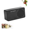 ARTIBETTER USB Mini Soundbar Speaker Subwoofer Portable Laptop and Desktop Audio for Sound Easy Plug Play Compatible Tablets Smartphones Black view 3
