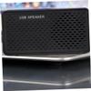 ARTIBETTER USB Mini Soundbar Speaker Subwoofer Portable Laptop and Desktop Audio for Sound Easy Plug Play Compatible Tablets Smartphones Black view 4