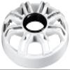Kicker 51MWG10W - MWE 10-Inch Premium Marine Subwoofer Grille, White view 2