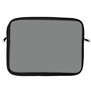 17 in. Neoprene Laptop Sleeve Charcoal Gray