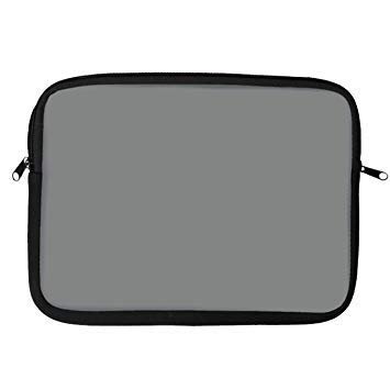 17 in. Neoprene Laptop Sleeve Charcoal Gray