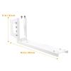 ARTIBETTER Vertical Gpu Mount Bracket with 10.23In Pci-E Extension Cable for Pc Case Graphics Card Support Anti-Sag Stand Compatible with RGB Gpu Side Mount view 2