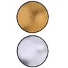OSALADI 2pcs Portable Photography Reflector Disc Gold for Studio Outdoor Use for Macro Photography - view 1