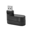 OSALADI USB Hub with Ports Rotatable Splitter Adapter Cable for Pc and Laptop Compact and Lightweight Design for Easy Data Transfer Black view 1