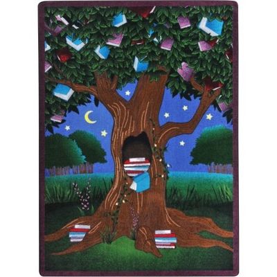 Reading Tree Classroom Rectangle Carpet Multi Color - 5 ft. 4 in. x 7 ft. 8 in.