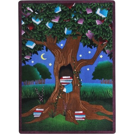 Reading Tree Classroom Rectangle Carpet Multi Color - 5 ft. 4 in. x 7 ft. 8 in.
