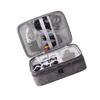 ETHZZLE 3 Cables Storage Pouch Waterproof Cases Cable Organizer Bag Zippered Tote Accessories Case Small Waterproof Case Waterproof Tote Travel Earphone Charger