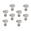 OSALADI 8pcs Tripod Screw Camera Quick Release Plate Screws Durable Plated Easy to Install Tripod Extender for Photographers and Equipment Mounting view 1