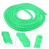 ARTIBETTER Cable Sleeve Protector for Wires Flexible Coiled Tube for Cable Management Plastic Cord Organizer Sturdy Wire Hider in Black view 2