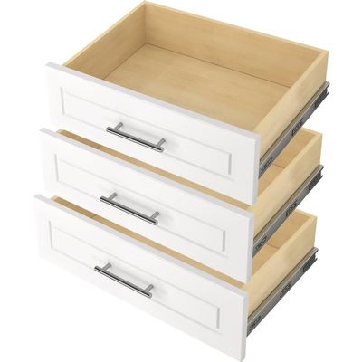 Easy Track Drawer Wood LMNT8X24 3PK