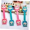 ARTIBETTER Cute Owl Design Cable Ties Cord Organizer Wire Wrap Headset Winder Cable Manager 10pcs Easy to Install for Home Random Color view 2