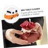 OSALADI 1pc Mini Portable Desktop Vacuum Cleaner for Adorable Lightweight and Compact for Cleaning Dust and Crumbs view 4