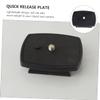 Uonlytech Tripod Quick Release Plate -Skid Camera Mount Adapter for Swapping and Quick Release Platform for Tripods view 2