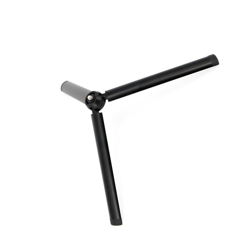 Uonlytech Large Monopod Holder Adapter for Handheld Gimbal Aluminum Tripod Soft Foot Pads Sturdy Durable Design