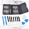 Uonlytech 1set Phone Tablet Computer Repair Tool Kit Essential Disassembly Tools for Mobile Devices Compatible Various Models for Home and Repair Shops view 2
