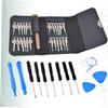 Uonlytech 1set Phone Tablet Computer Repair Tool Kit Essential Disassembly Tools for Mobile Devices Compatible Various Models for Home and Repair Shops view 3