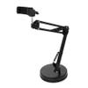 Uonlytech Desktop Camera Stand with Flexible Suspension Arm Interchangeable Phone Clip and Webcam Holder Compatible with Video Recorders Led Lights and Flash Accessories view 1