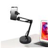 Uonlytech Desktop Camera Stand with Flexible Suspension Arm Interchangeable Phone Clip and Webcam Holder Compatible with Video Recorders Led Lights and Flash Accessories view 4