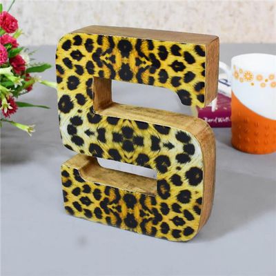212 Main S Alphabet Handmade Letter Block Eco-Friendly Wall Decor Natural Enemal