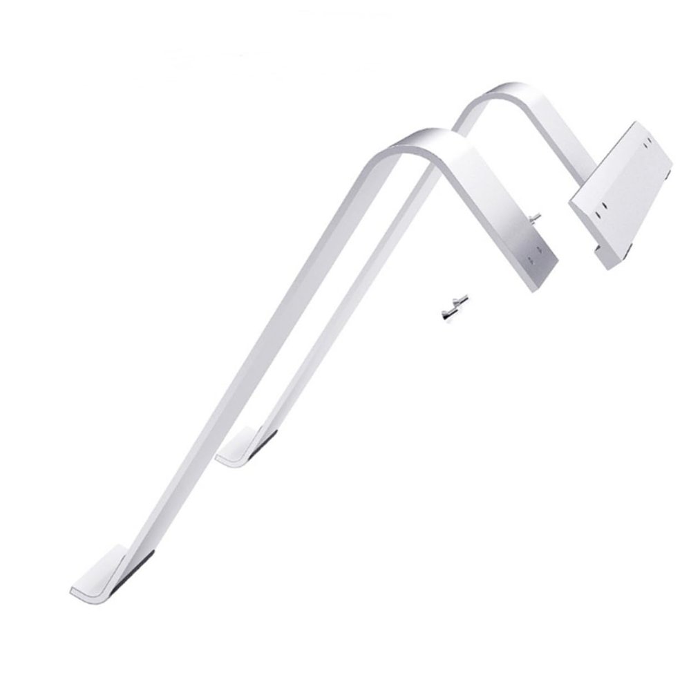Uonlytech Aluminum Alloy Laptop Stand Ventilation Ergonomic Riser for Desk Portable Holder Silver for Cooling and Comfortable Typing