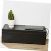 ETHZZLE Cable Organizer Box Wooden Power Storage Box Cord Holder for Appliances Cord Management System view 2