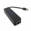 Uonlytech USB Hub Ports and Mbps Ethernet Adapter Compatible Pc and Laptop Hot Swappable Supports Ieee Energy Efficient Networking view 1