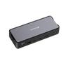 Verbatim USB-C Pro Docking Station, 15-in-1 Hub, Multiport Adapter to HDMI 4K and 8K, USB-A and USB-C, PD 80W, AUX, Card Reader, for Mac/Windows Laptop and Co view 3